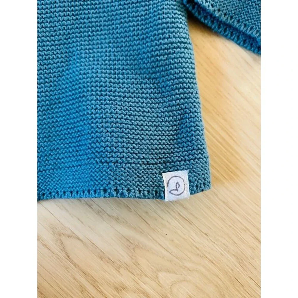 LITTLE PLANET organic cotton knitted sweater 12m